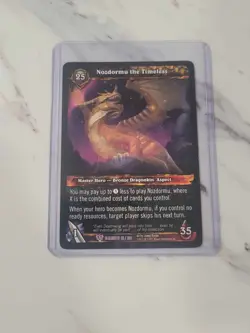 World of Warcraft WoW TCG War of the Elements Nozdormu the Timeless - Image 1