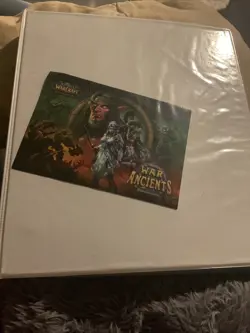 Wow TCG Binder Complete Timewalker Heroes And 2 Missing From War Of The Ancient - Image 1