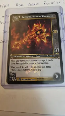 Sulfuras,Hand Of Ragnaras-molten Core Treasure - Image 1