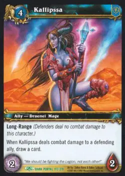 World of Warcraft TCG Kallipssa - Through the Dark Portal 172/319 - Image 1