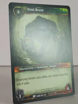 Void Brute - Reign of FIre - singles - 160/197 - common - WoW TCG - Image 4