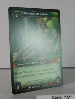 Priestess of Horror - Reign of FIre - 148/197 - World of Warcraft TCG - Common - Image 4