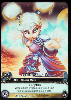 World of Warcraft TCG Jubilee Arcspark (Extended Art) - Fires of Outland 125/246 - Image 1