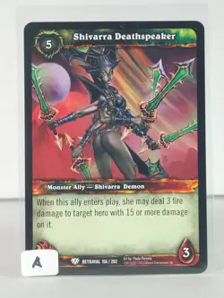 Shivarra Deathspeaker - Betrayal of the Guardian - singles - 156/202 - Common - Image 2