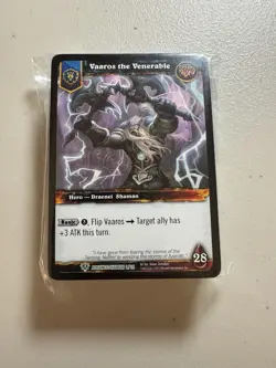 World of Warcraft TCG 2013 Class Starter Deck Alliance Shaman No Box - Image 1