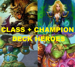World of Warcraft WoW TCG All Class + Champion Deck Heroes CHOOSE YOUR CARDS! - Image 1