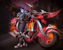 WORLD OF WARCRAFT Mount - Hateforged Blazecycle WoW | GLOBAL🌎 - Image 3