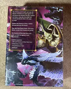 Caverns Of Time Wow TCG Raid Deck Factory Sealed - Image 2