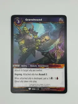 World of Warcraft TCG Reign of Fire Set Singles - You Pick - Image 4