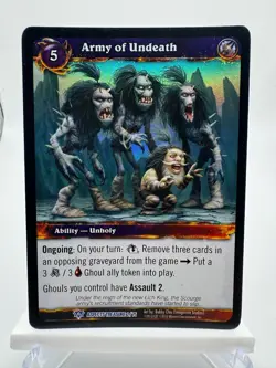 World of Warcraft TCG Battle of the Aspects Treasure Singles (#1-#75) - You Pick - Image 3