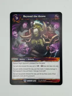 World of Warcraft TCG War of the Ancients Set Singles - You Pick - Image 3