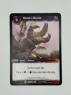 World of Warcraft TCG War of the Ancients Set Singles - You Pick - Image 5