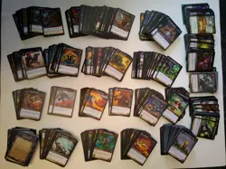 HUGE LOT World of Warcraft Wow TCG Rares Epic Foil Common Uncommon Almost 4lbs - Image 1