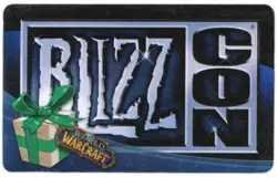 BLIZZCON 2008 World Of Warcraft POLAR BEAR LOOT CARD Big Blizzard Bear MOUNT NEW - Image 1