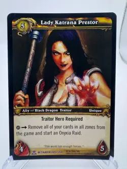 World of Warcraft TCG Archives Epics - Foil Singles - You Pick - Image 5