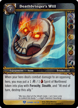 World of Warcraft WoW TCG Assault on Icecrown Citadel Treasure CHOOSE YOUR CARDS - Image 4