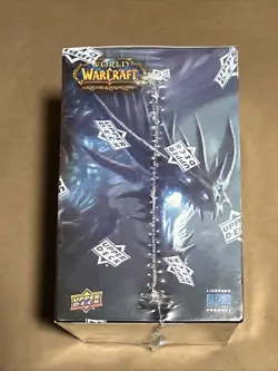 Warcraft TCG Upper Deck Scourgewar Epic Collection Box SEALED - Image 4