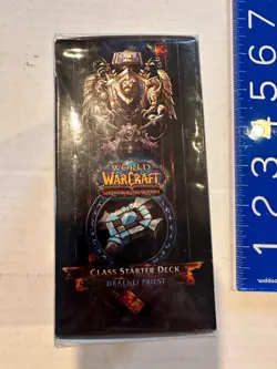 WOW World of Warcraft Draenei Priest Class Starter Deck 2011 Sealed - Image 3