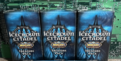 3x World of Warcraft WoW TCG Assault on Icecrown Citadel Treasure Packs New - Image 1