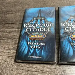 5x World of Warcraft WoW TCG Assault on Icecrown Citadel Treasure Packs Sealed - Image 4