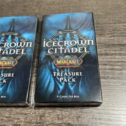 5x World of Warcraft WoW TCG Assault on Icecrown Citadel Treasure Packs Sealed - Image 5