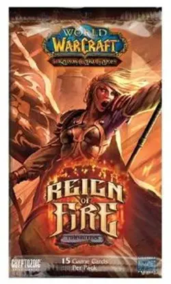 * Reign of Fire * Booster Pack English New Sealed WOW Spectral Tiger LootU - Image 1