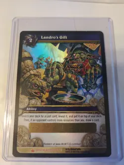 World of Warcraft TCG Landro’s Gift Unused Loot Card Spectral Tiger Mount Chance - Image 1