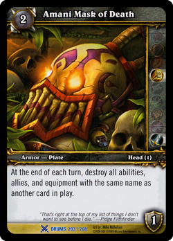 World of Warcraft WoW TCG Drums of War Set Rares/Epics CHOOSE YOUR CARDS! - Image 4