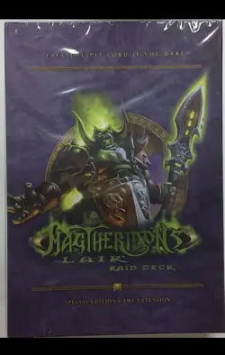 World of Warcraft TCG Magtheridon's Lair Raid Deck Sealed SPECTRAL TIGER LOOTUU - Image 1