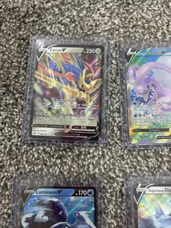 Pokemon TCG MIXED LOT V/VSTAR Cards NM (6 Cards) No Duplicates - Image 2