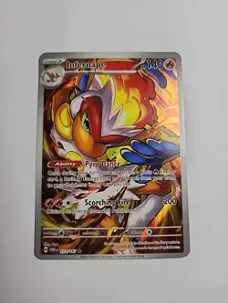 Pokemon TCG Infernape Card Twilight Masquerade Illustration, Rare, 173/167 - Image 1