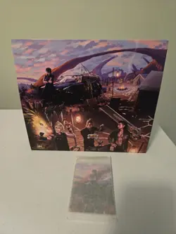 Magic the Gathering Final Fantasy Scene Box Easels and Art Cards - Image 3