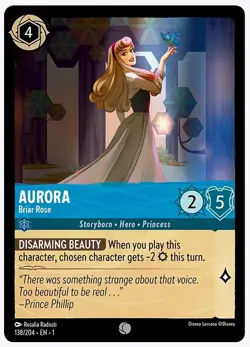 4x Disney Lorcana Aurora Briar Rose 138/204 Common NM Card Regular - Image 2