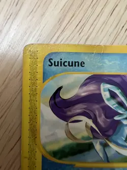 Pokemon 4Ever Stamp Suicune Black Star Promo Card 53 E-Reader HP-Damaged - Image 2