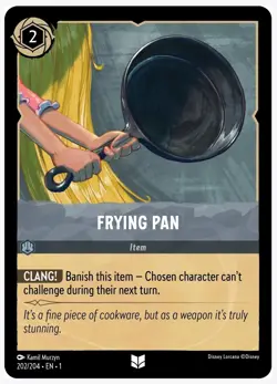 4x Disney Lorcana Frying Pan 202/204 Uncommon NM Card Regular - Image 2