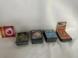 Pokemon Cards With Tin Can Card Container Over 300 Cards - Image 1