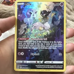Pokemon Mew GG10/GG70 2023 Holo 60 HP Basic Psychic Card - Image 1