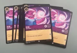 4x Disney Lorcana Elsa Queen Regent 40/204 Common NM Card Regular - Image 1