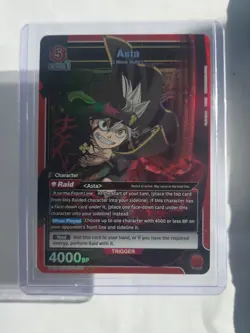 Asta Union SR Black Clover UE08BT/BCV-1-075 Union Arena Card - Image 1