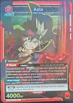 Asta Union SR Black Clover UE08BT/BCV-1-075 Union Arena Card - Image 3