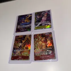 OP ONE PIECE ILLUSTRATION BOX VOL. 5 6 PROMO SET LOT OF 4 EXCLUSIVE CARDS - Image 2
