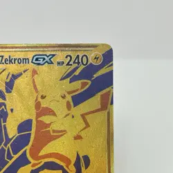 Pikachu & Zekrom GX - SM248 - SM Black Star Promos Pokemon Card HP Damaged - Image 5