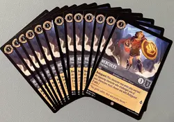 4x Disney Lorcana Hercules True Hero 181/204 Common NM Card Regular - Image 1