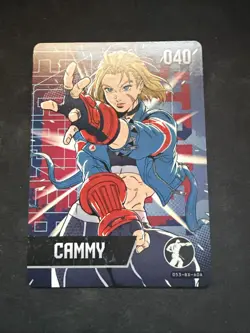 Street Fighter 6 Amiibo Cards Series 2: Cammy #040 - Image 1