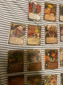 naruto cards, first edition, including minato and naruto, jiraiya, itachi. - Image 2