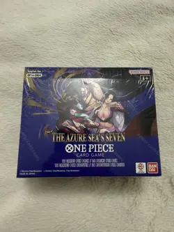 One Piece Card Game: Booster Box - The Azure Sea's Seven OP-14 New & Sealed - Image 1