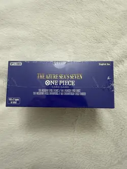 One Piece Card Game: Booster Box - The Azure Sea's Seven OP-14 New & Sealed - Image 2