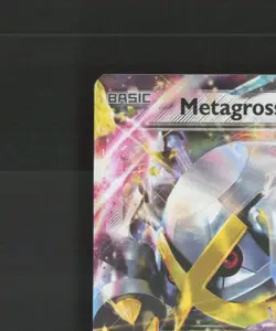 Metagross EX XY34 XY Black Star Promo Shiny Holo Pokemon Card DMG - Image 3