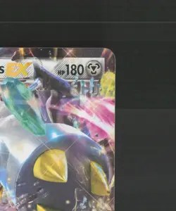 Metagross EX XY34 XY Black Star Promo Shiny Holo Pokemon Card DMG - Image 4