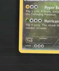 Dragonite 5/20 Dragon Vault Cosmos Holo Rare Pokemon Card LP - Image 5